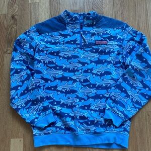 Vineyard Vines FISH quarter zip Shep Shirt